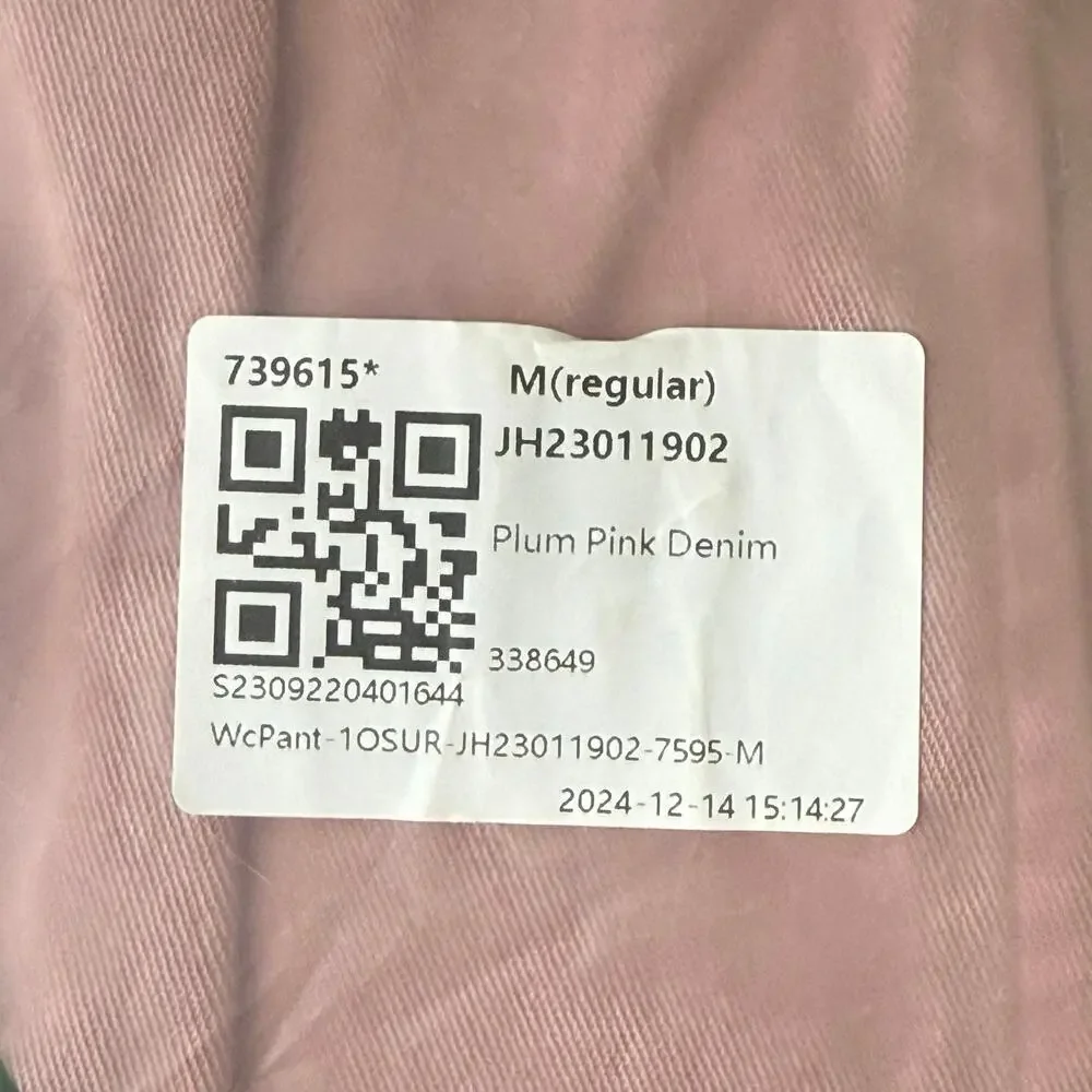 Halara High Waisted Button Zipper Side Pocket Split Hem Wide Leg Casual Pants - Picture 16 of 16